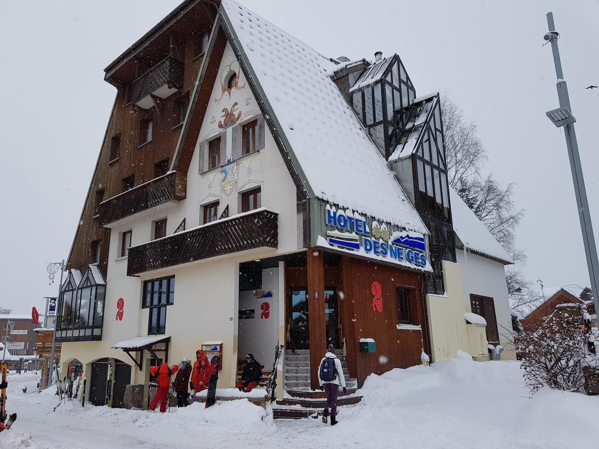 Hotel Des Neiges Ле дез Альп Экстерьер фото